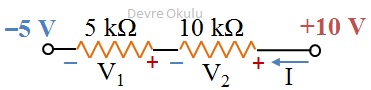 Seri Dirençlerin Örnek Soru Çözümü