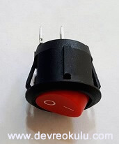 LED-Anahtar ile LED-Ac kapa Anahtar