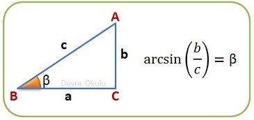 Arksinüsün formülü